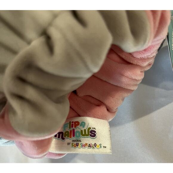 Squishmallow 8” Dohna & Mischa Flip-A-Mallow Reversible Plush Two Different Side - Picture 2 of 10